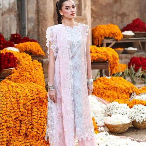 s Stitch Unstitched Luxury Lawn Eid Collection 2026 Lawn 3 piece * Lawn Embroidered Shirt * Lawn Dupatta * Lawn Pant